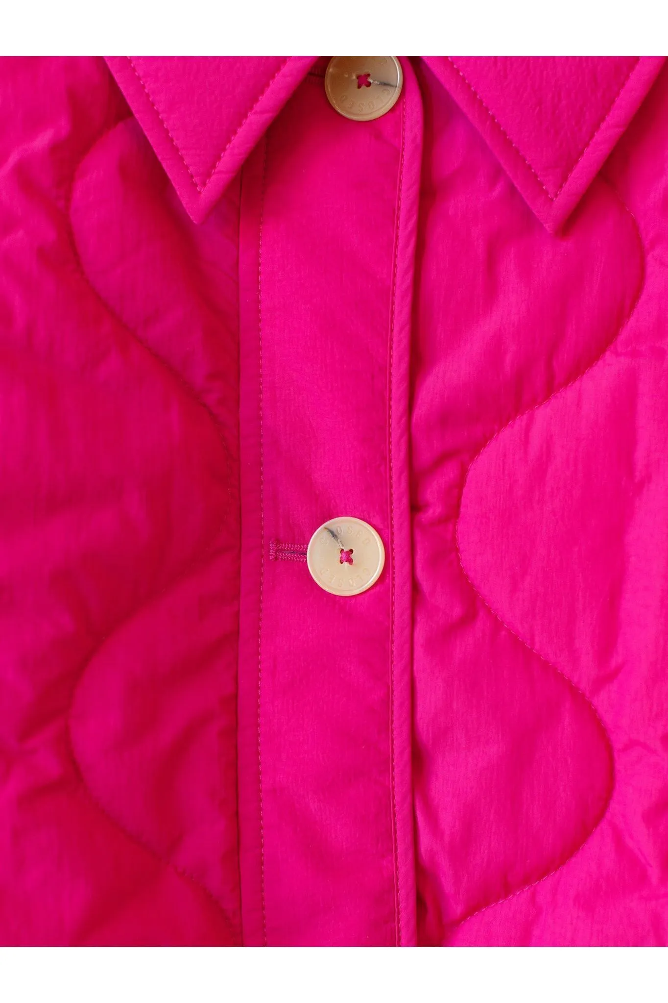 Cropped Jacket - Raspberry Pink