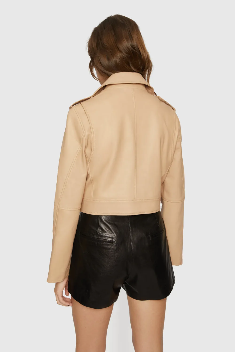 Cropped Jett Moto Jacket