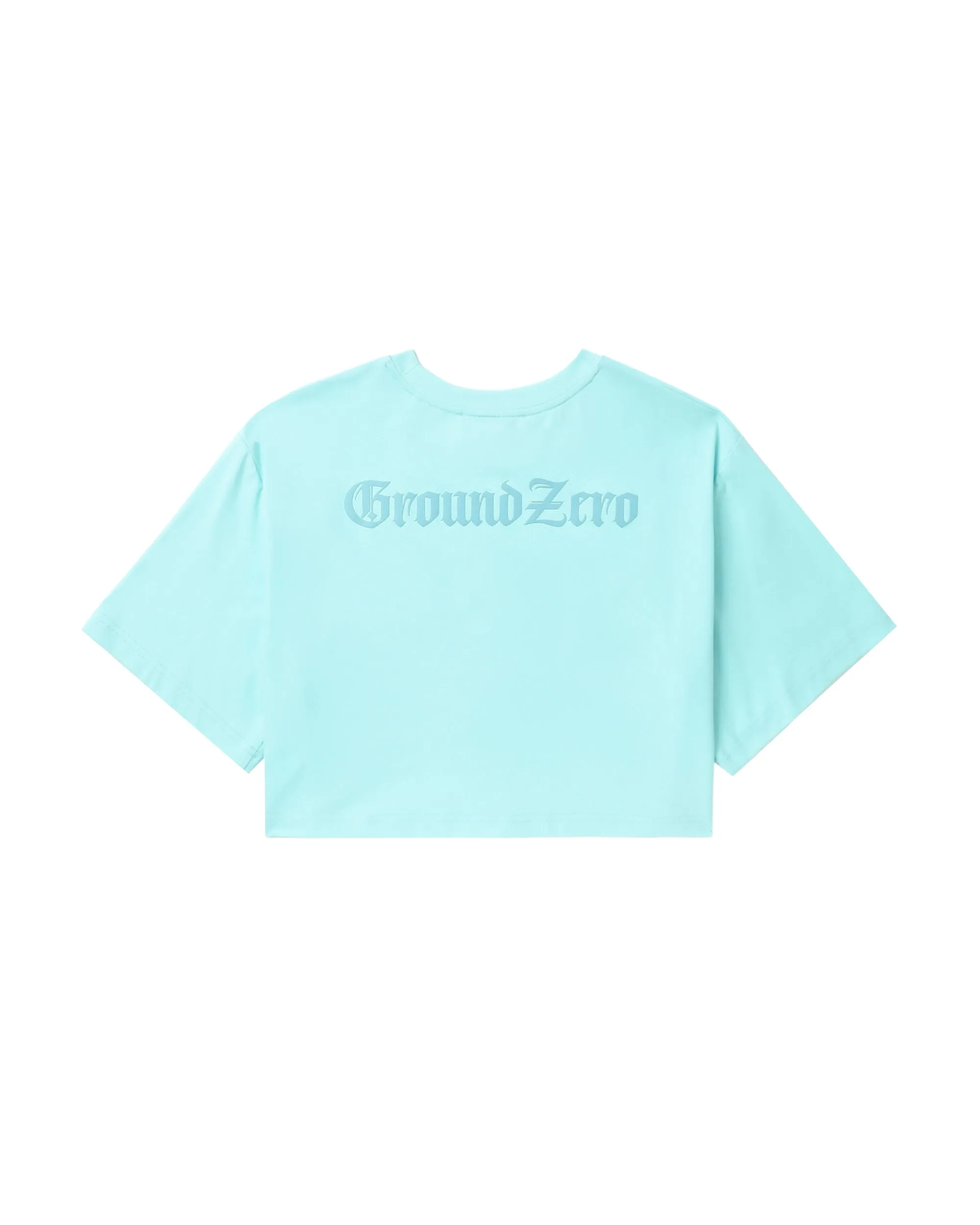 Cropped Logo-Print T-shirt