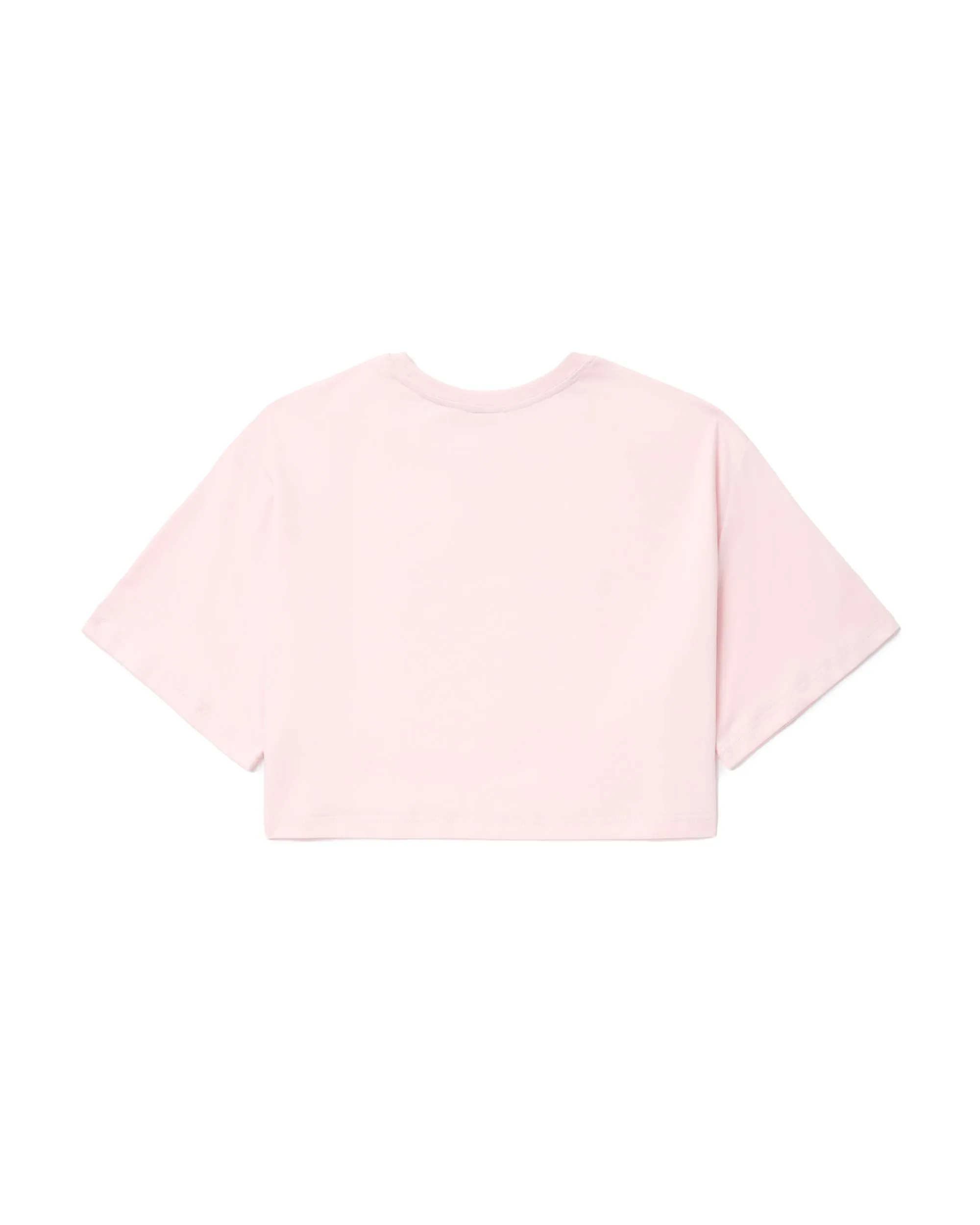 Cropped Logo-Print T-shirt