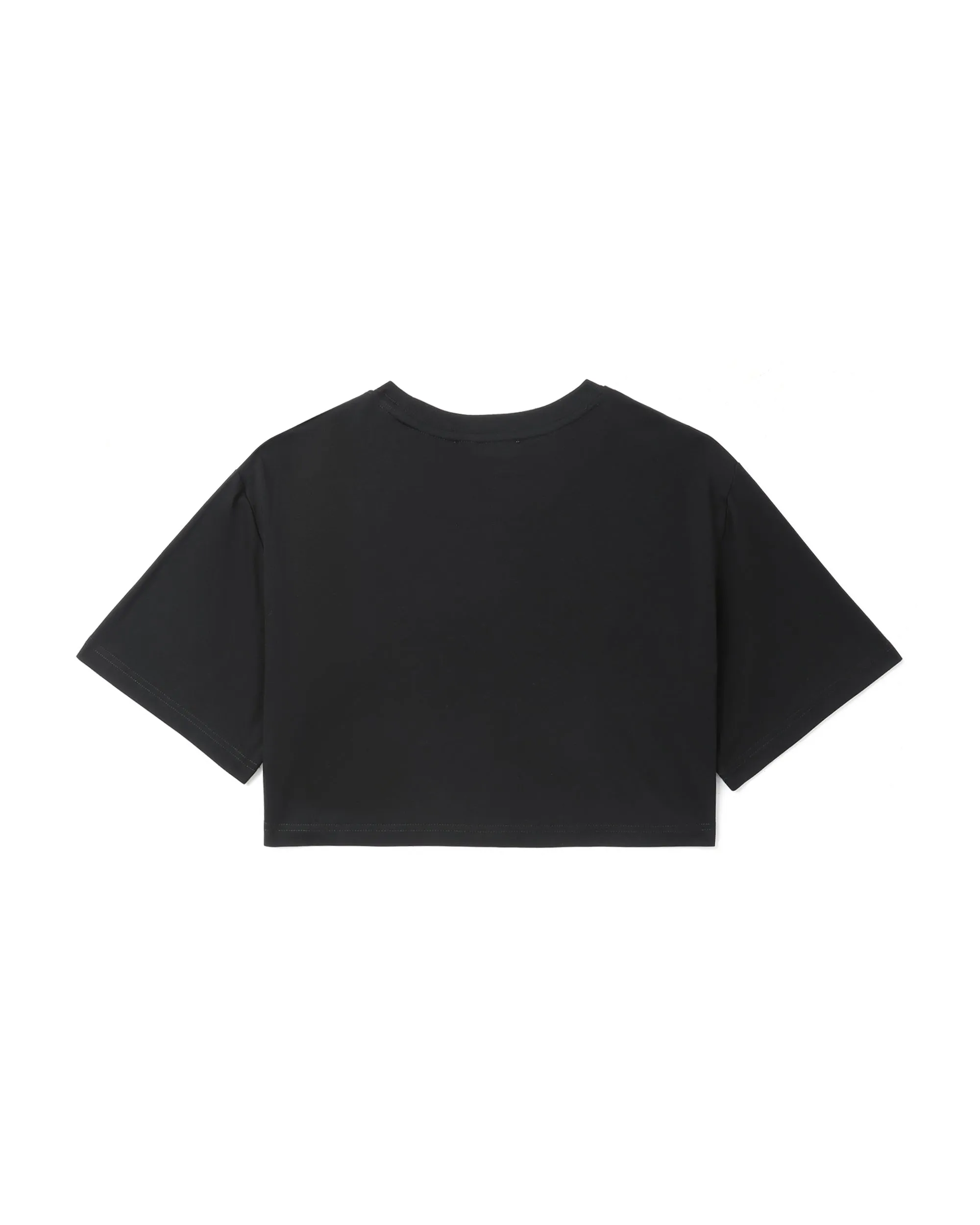 Cropped Logo-print T-shirt