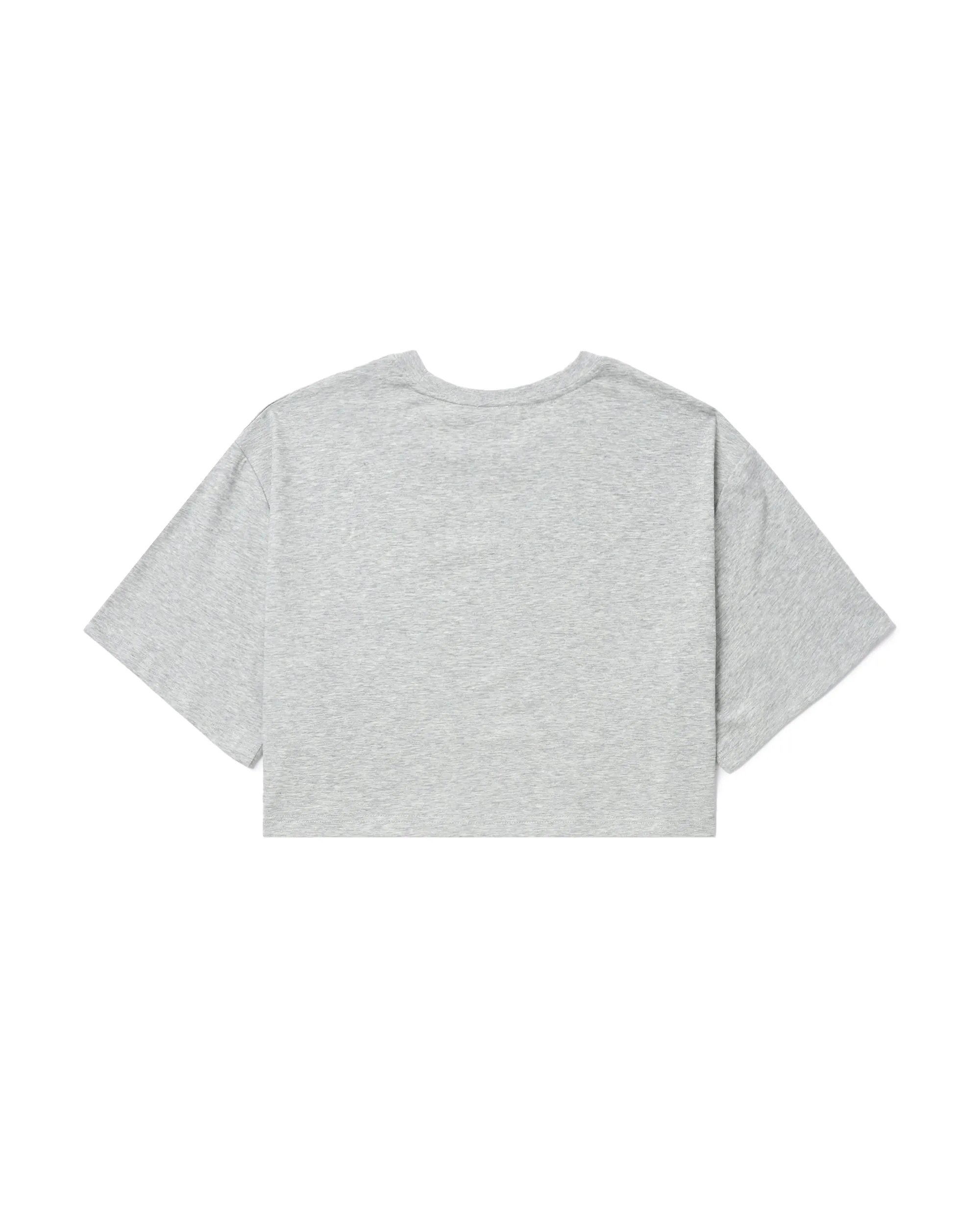 Cropped Logo-Print T-shirt