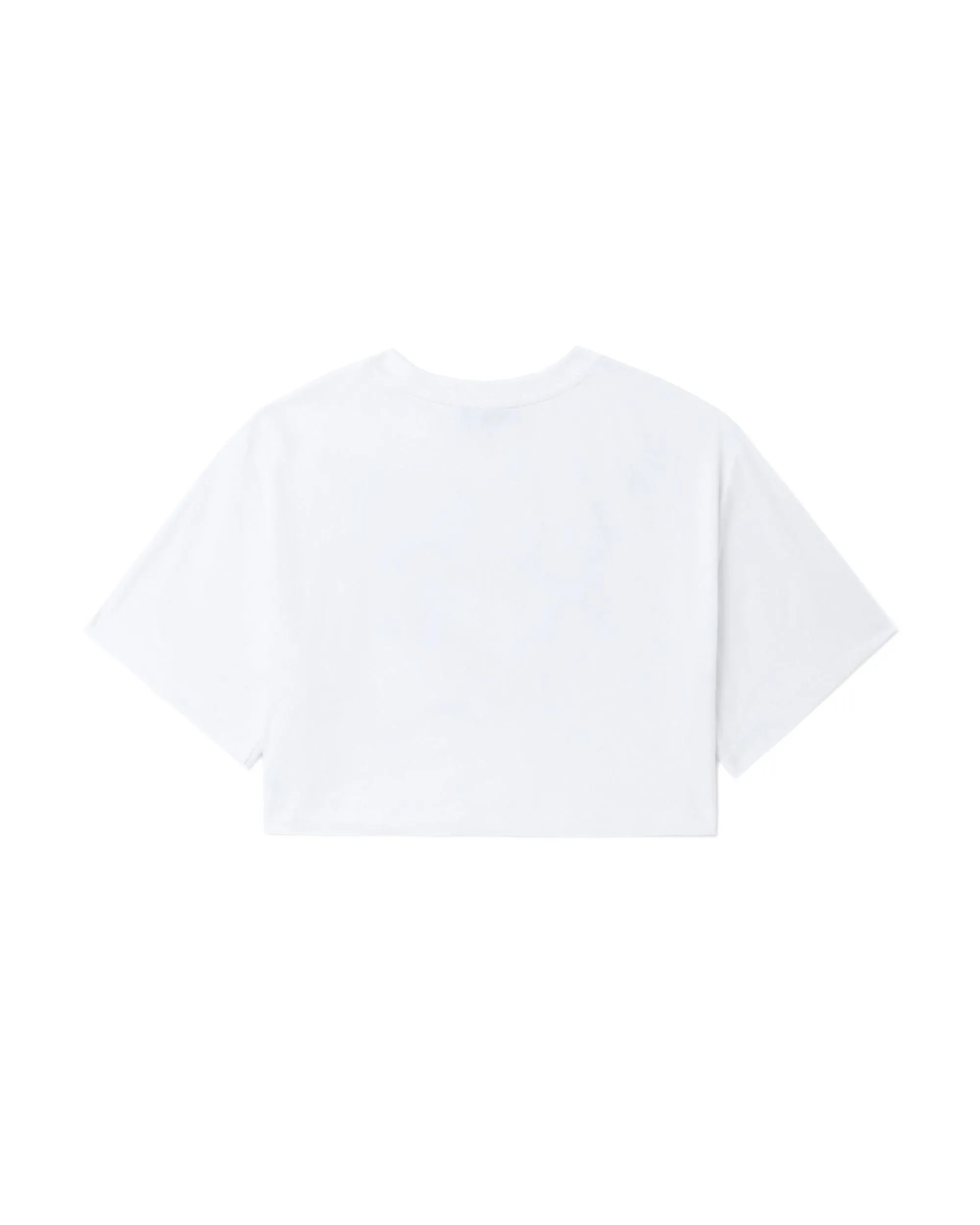 Cropped Logo-Print T-shirt