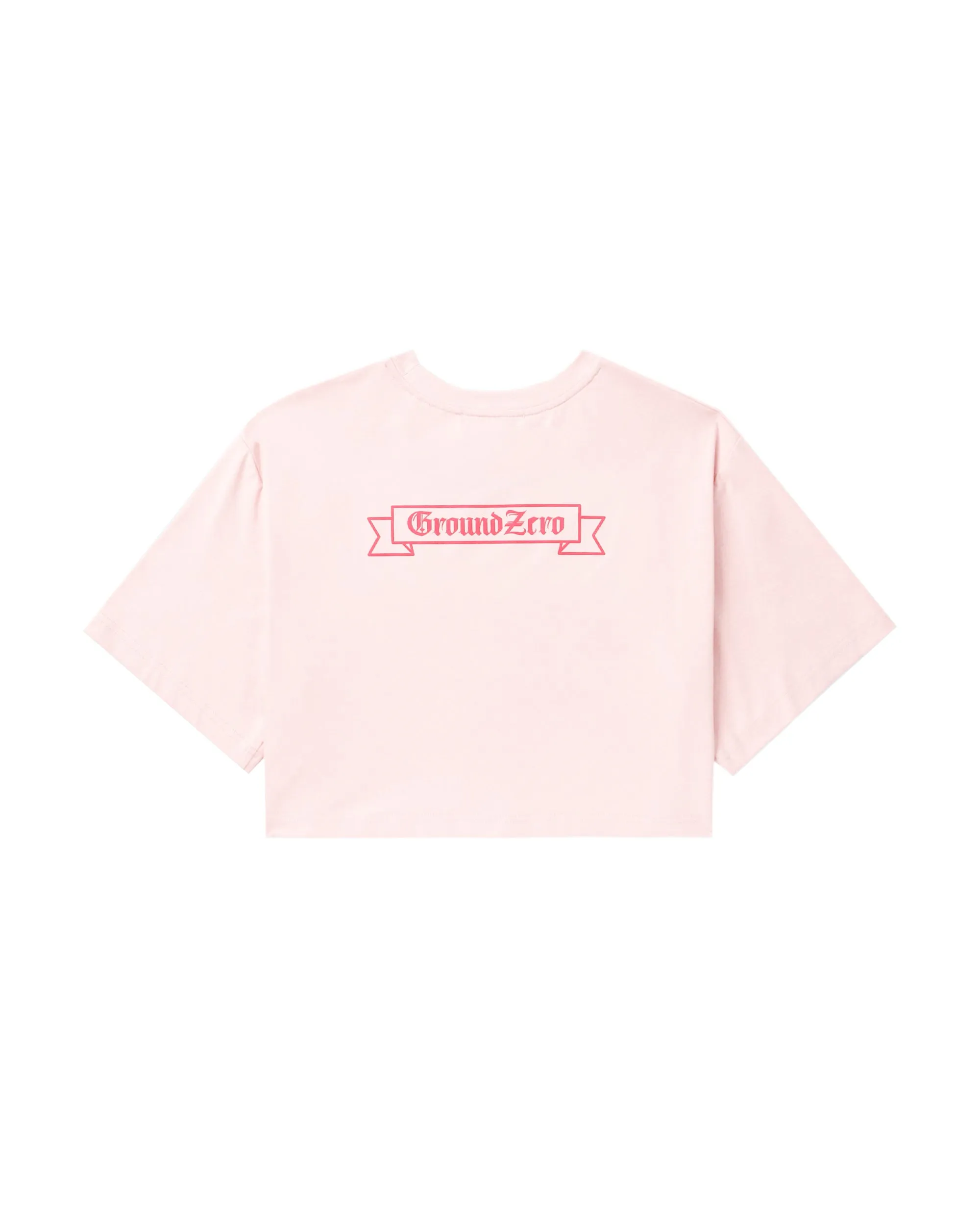 Cropped Logo-Print T-shirt