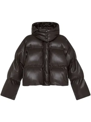 cropped puffer jacket