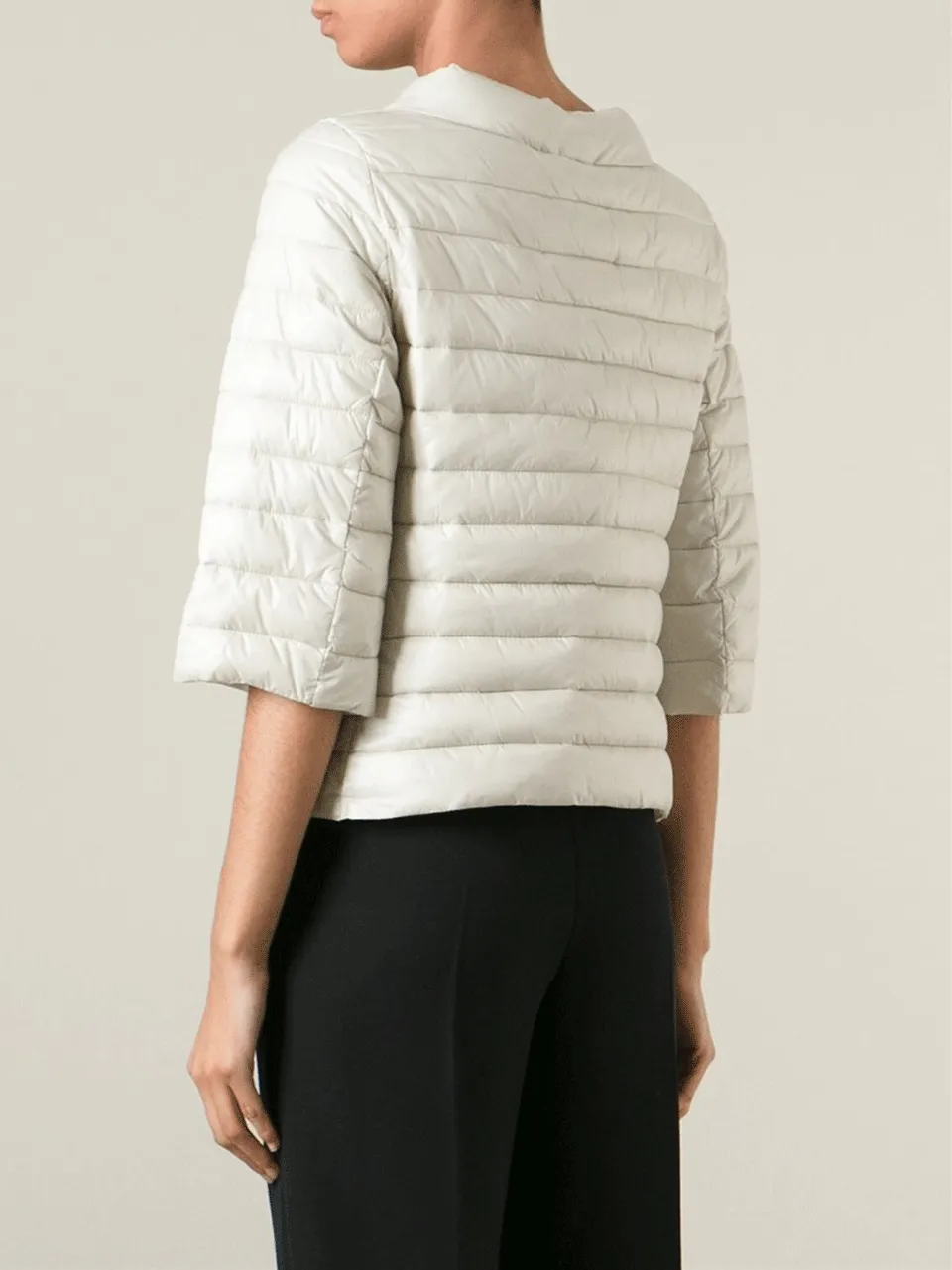 Crystal Detail Puffer Jacket