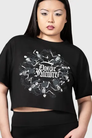 Danse Macabre Crop Top