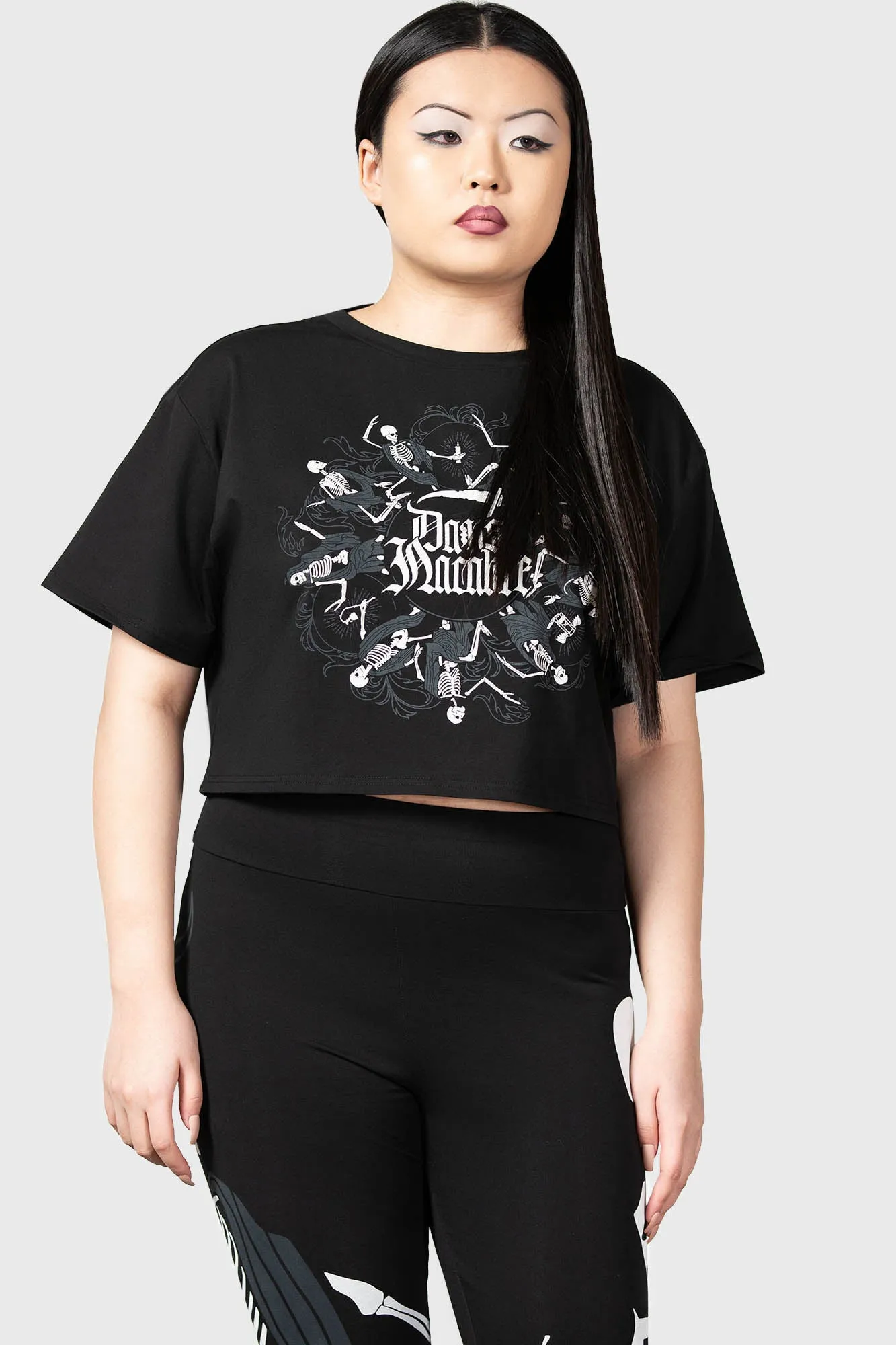 Danse Macabre Crop Top