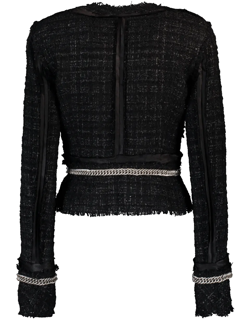 Deconstructed Tweed Jacket