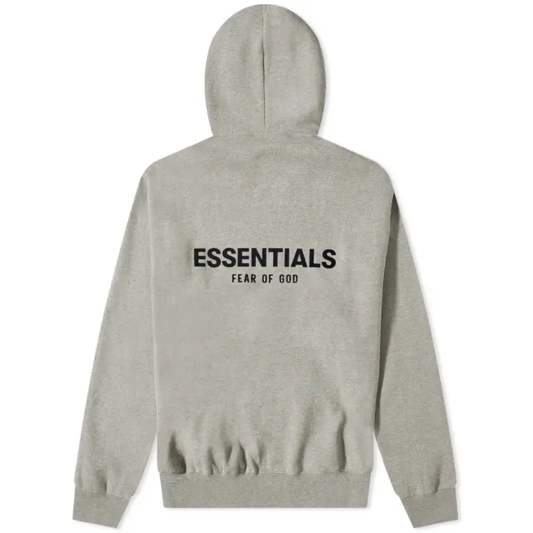 Fear of God Essentials (SS22) Dark Oatmeal Hoodie