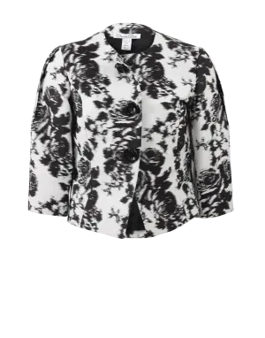 Floral Crop Jacket