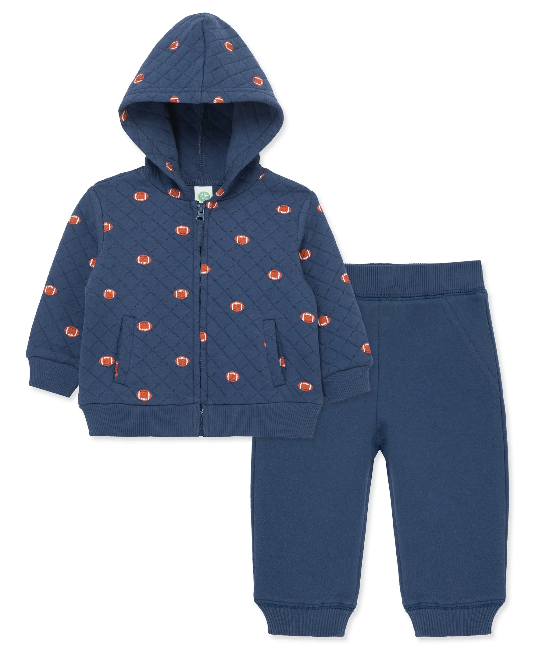 Football Hoodie Set (2T-4T)