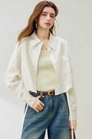 French Slim Cropped Jacket