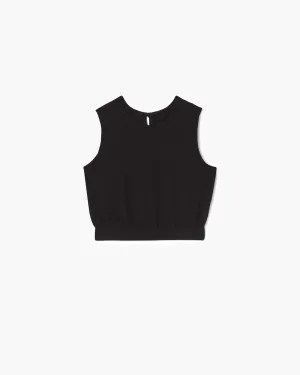 Gauze Tank - Black