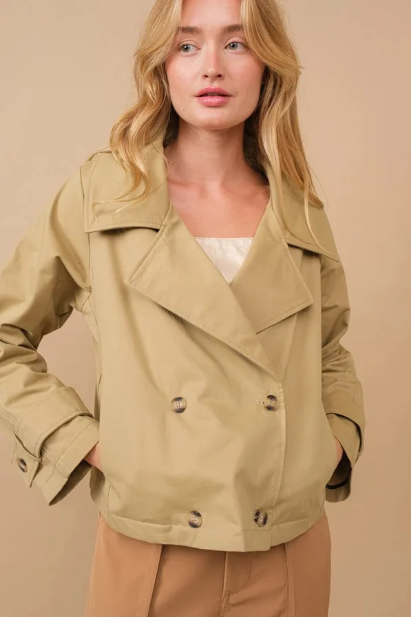 Gaylor Short Trench Jacket FINAL SALE