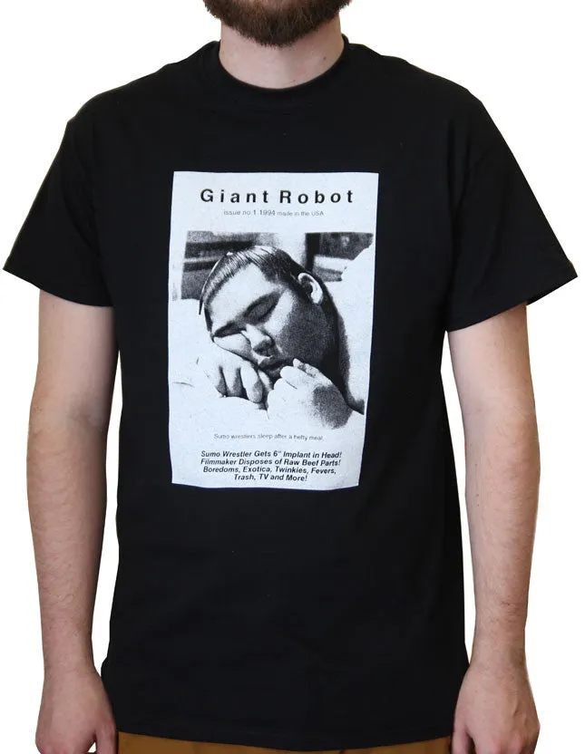 Giant Robot - Issue #1 T-shirt (Black)