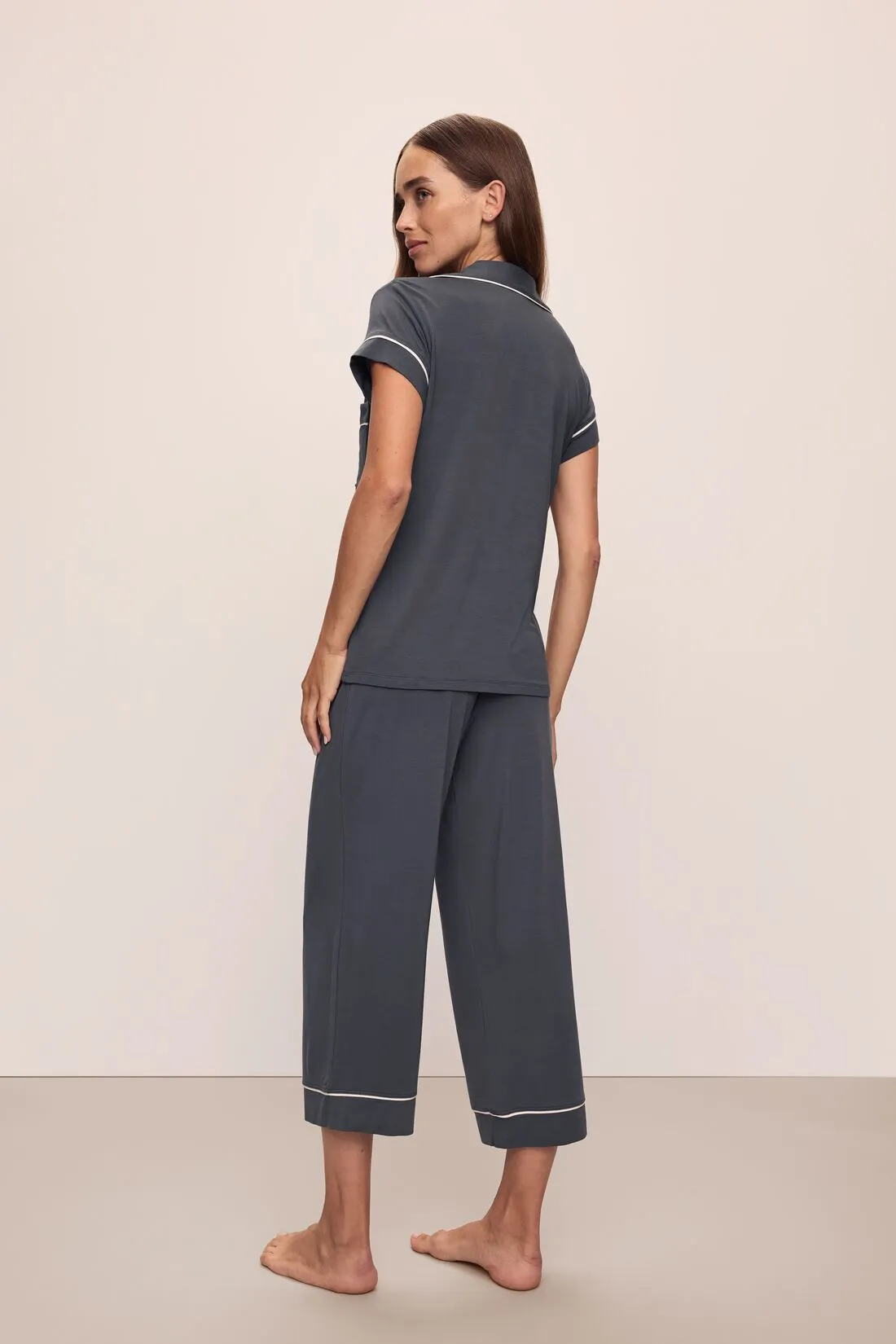 Gisele TENCEL™ Modal Short Sleeve Cropped PJ Set