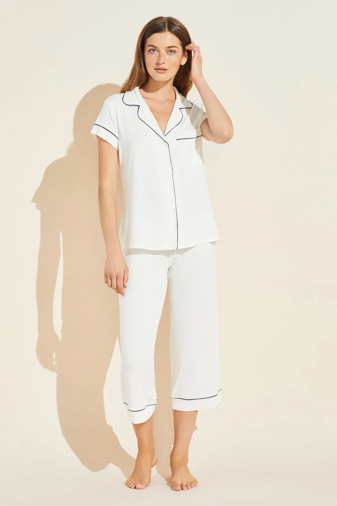 Gisele TENCEL™ Modal Short Sleeve Cropped PJ Set