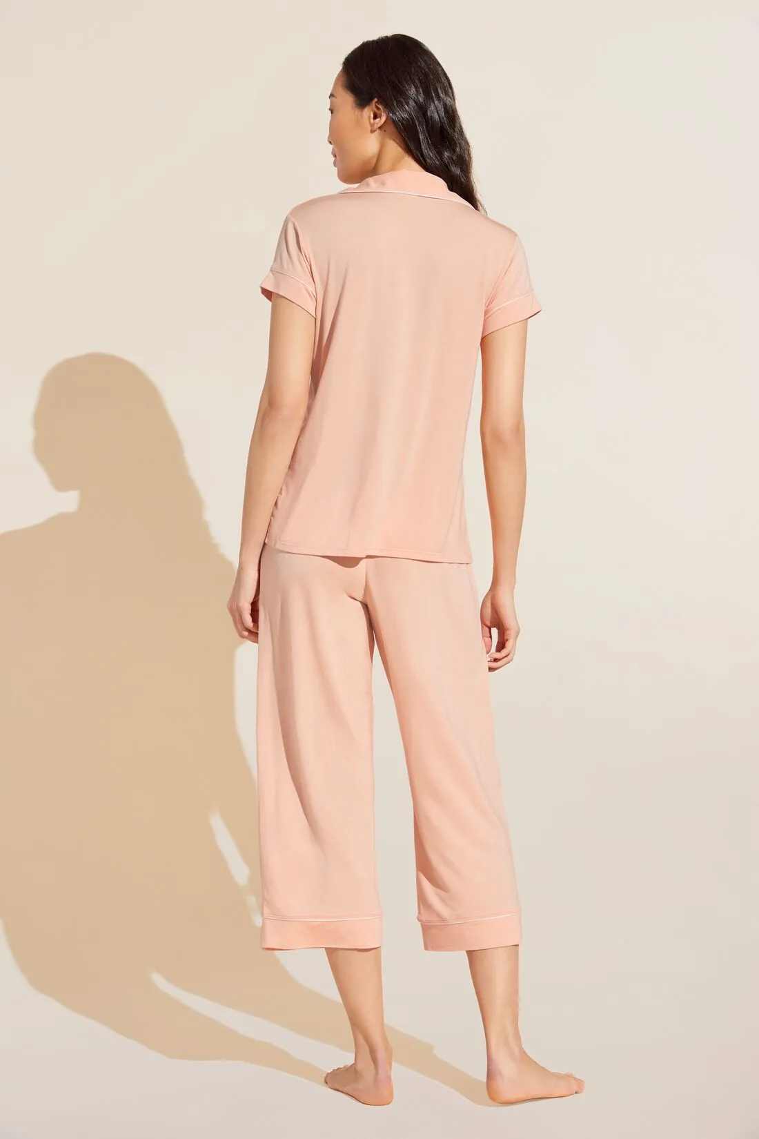 Gisele TENCEL™ Modal Short Sleeve Cropped PJ Set