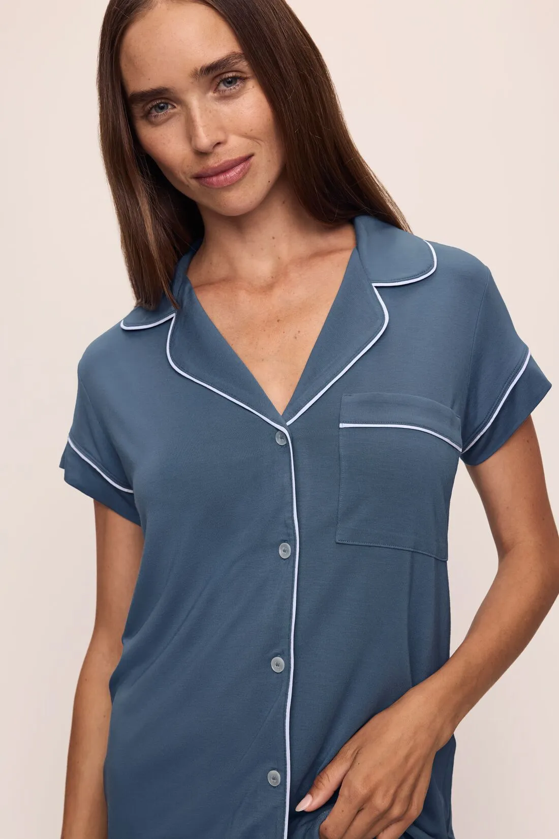 Gisele TENCEL™ Modal Short Sleeve Cropped PJ Set