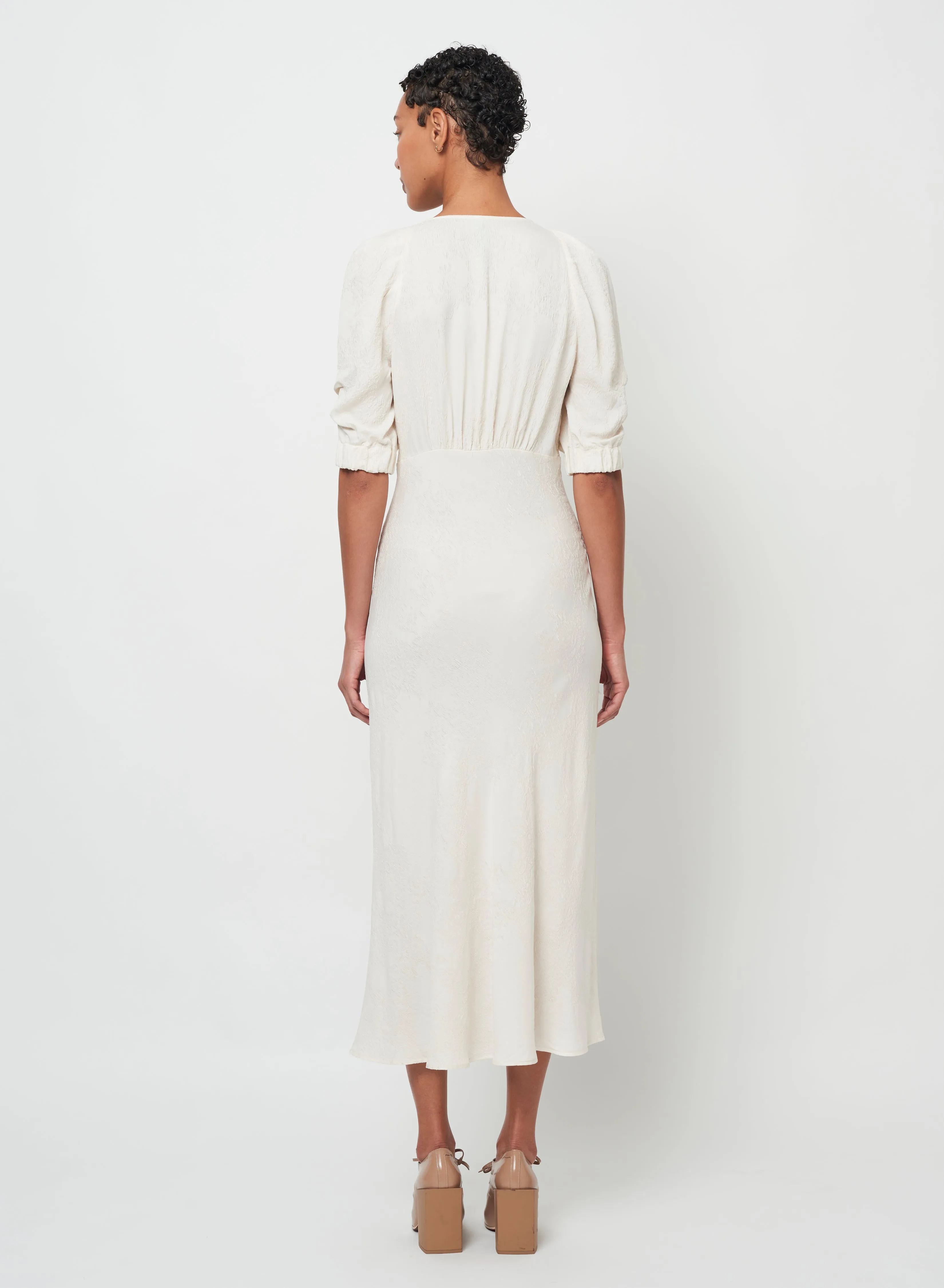 Greta Dress in Cream