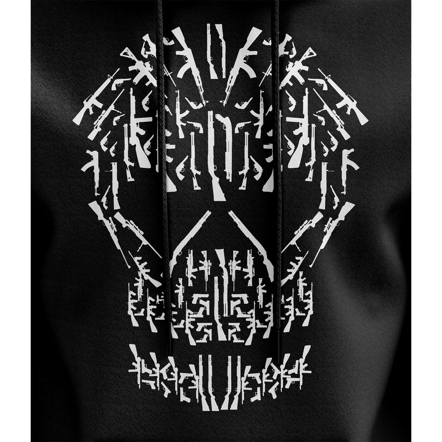 Gun Skull Hoodie