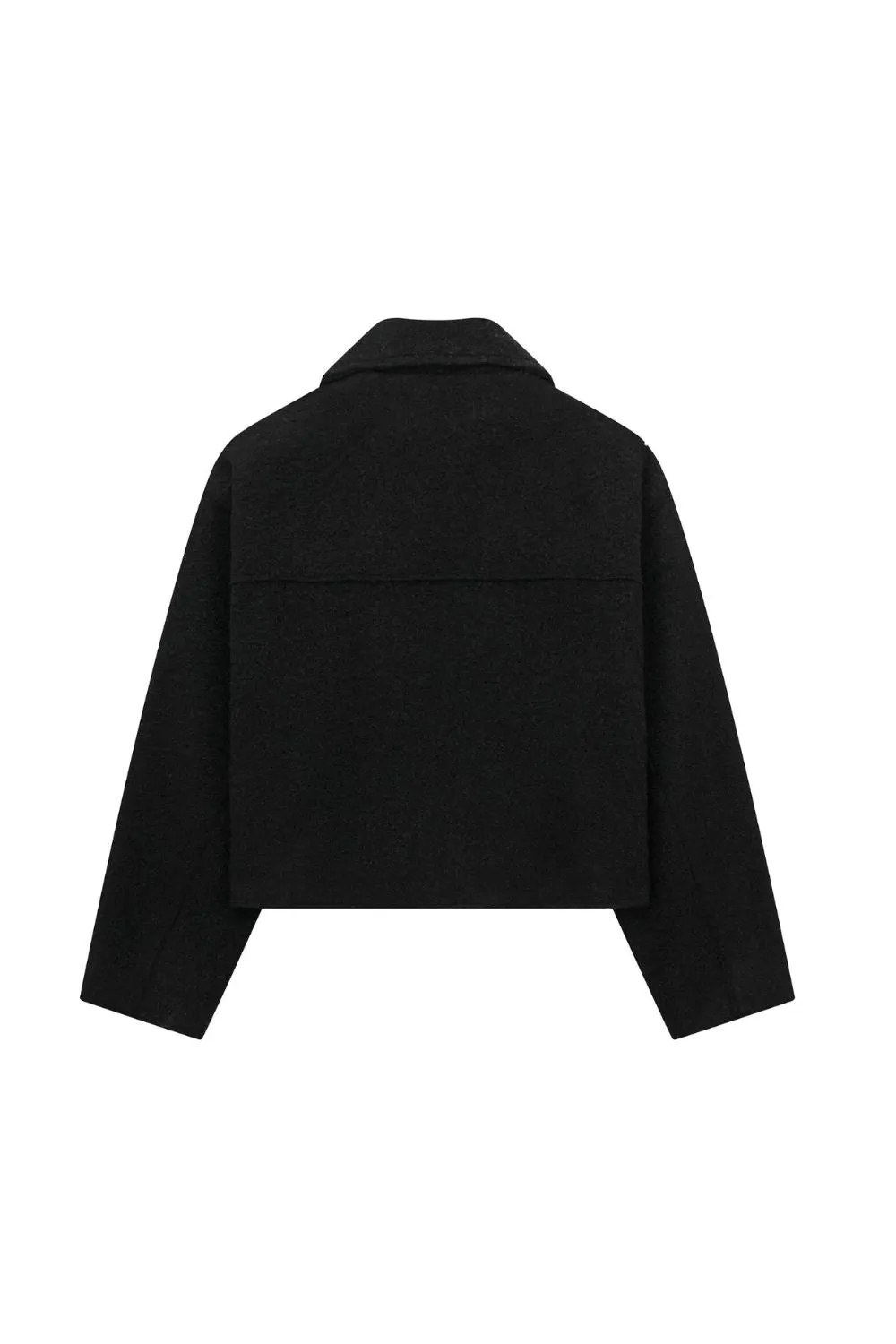 'Harper' Cropped Jacket Coat