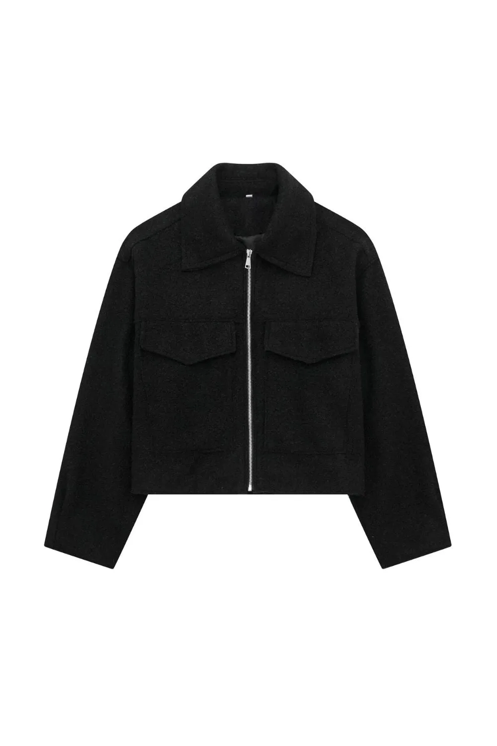 'Harper' Cropped Jacket Coat