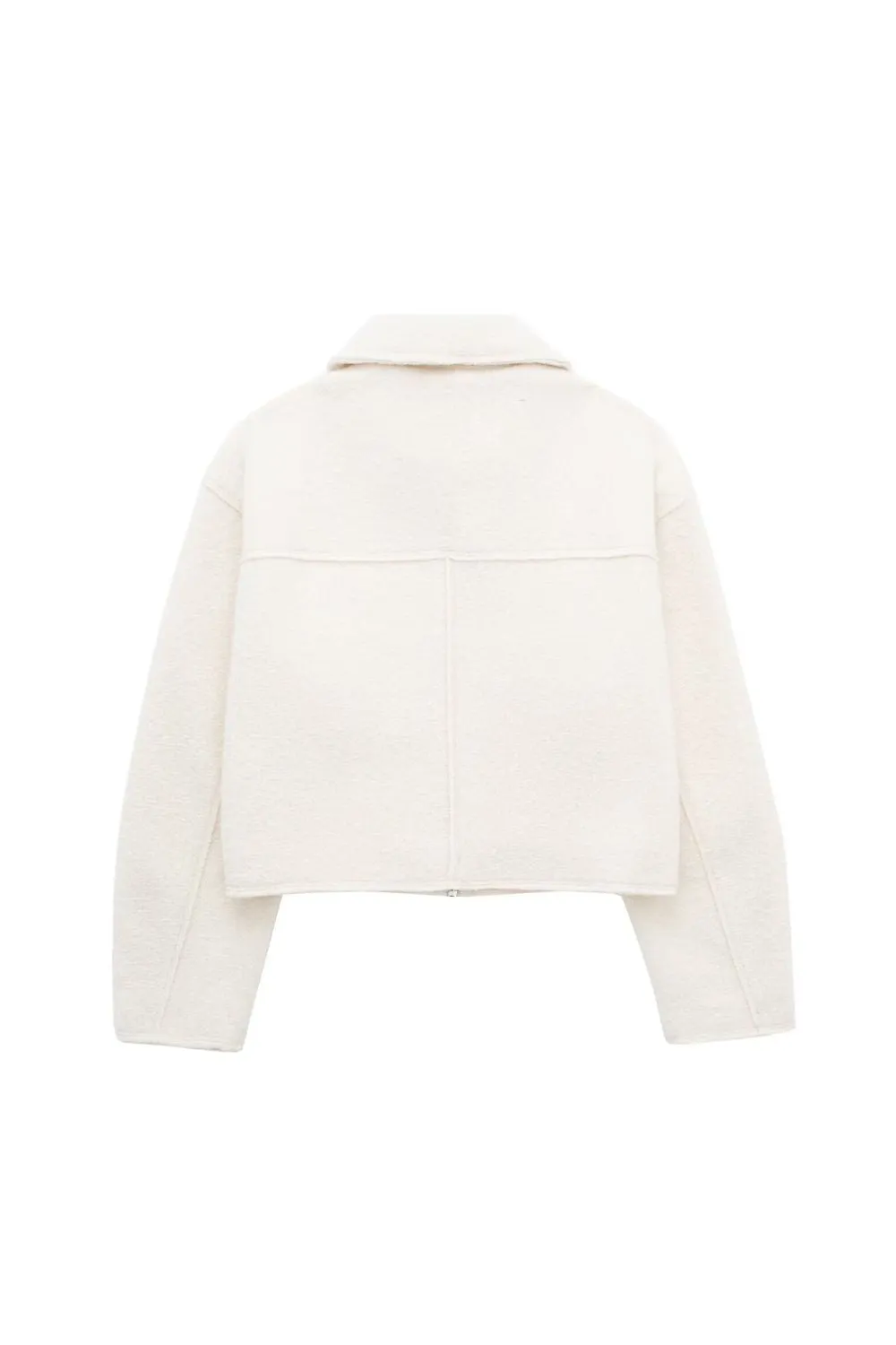 'Harper' Cropped Jacket Coat