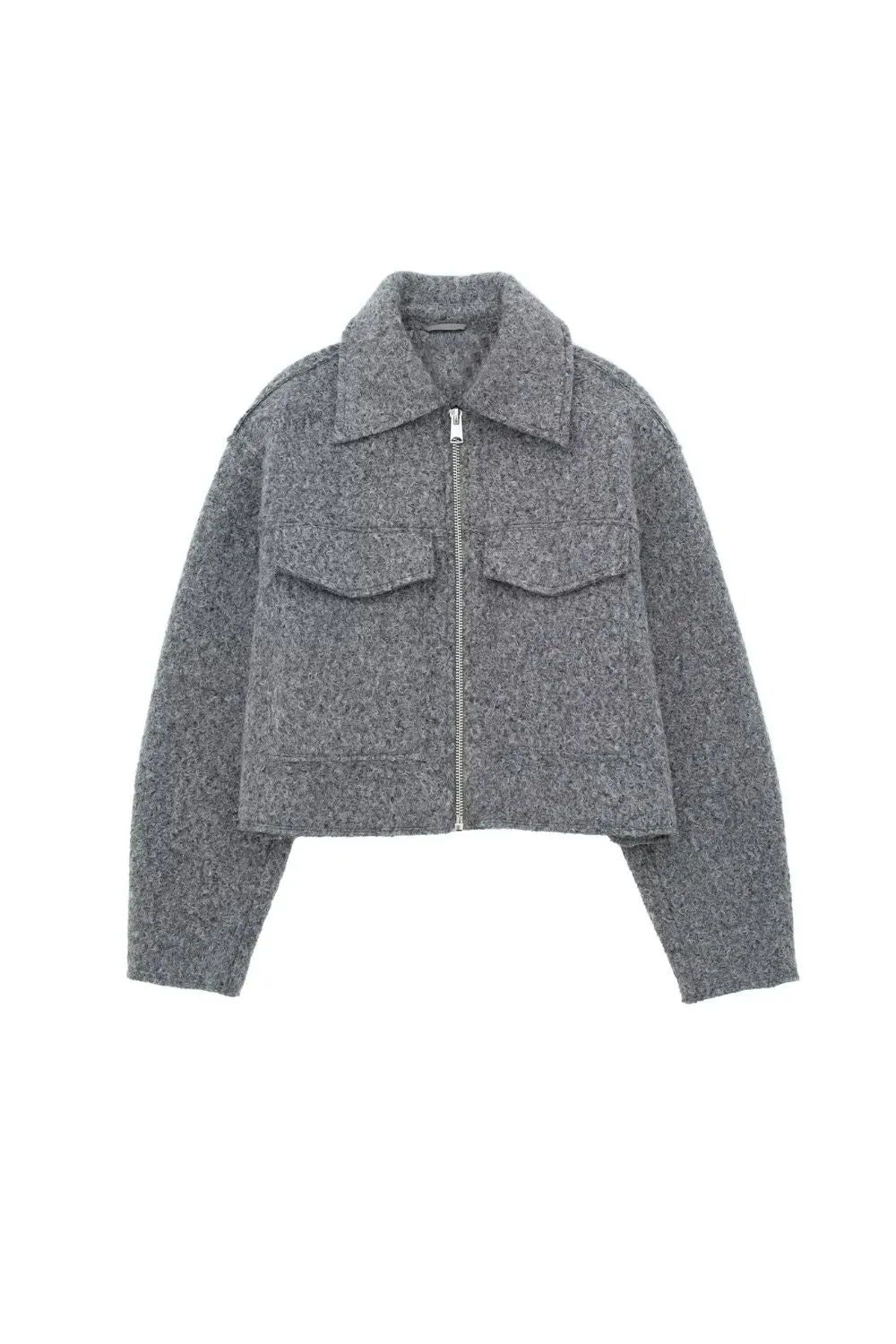 'Harper' Cropped Jacket Coat