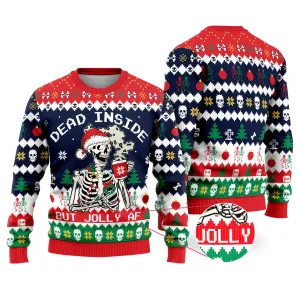 Horror Christmas Movie Sweater - Christmas Gifts - Ugly Christmas Sweater - Christmas Sweater Gifts For Men - Best Ugly Sweater Gifts For Women, Coworkers, Friends On Xmas, Birthday