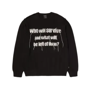 HUF x The Texas Chainsaw Massacre Survive Cable Knit Sweater