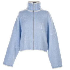 Iben Zip Jacket - Light Blue