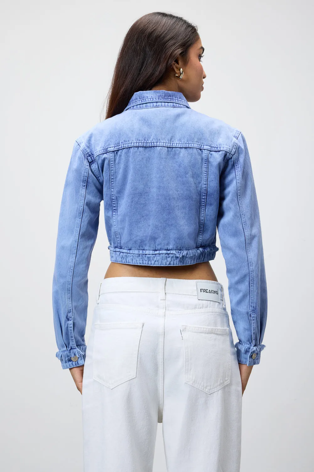 Imperial Cropped Denim Jacket