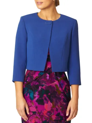 Jackie Cobalt Single Button Jacket