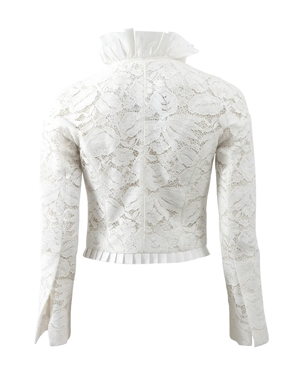 Lace Ruffle Jacket