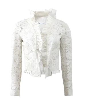 Lace Ruffle Jacket