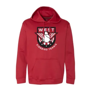 Lakota West Boys Tennis Tech Hoodie (Red)