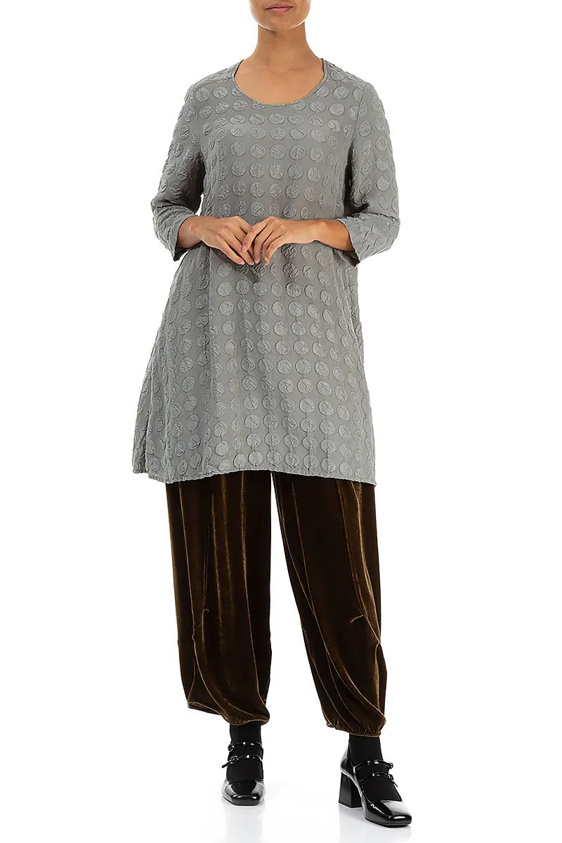 Loose Bubble Silver Sage Tunic