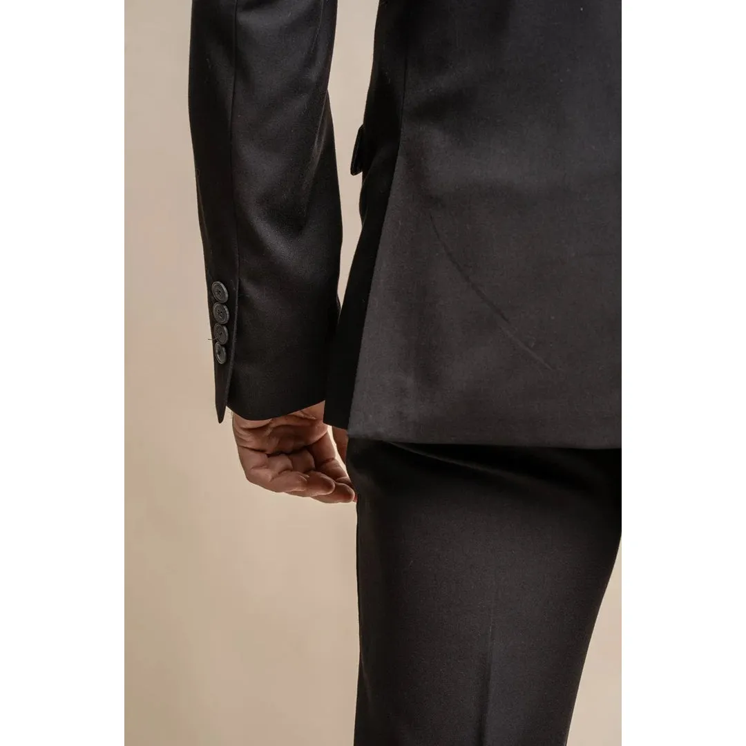 Marco - Men's Classic Black Blazer