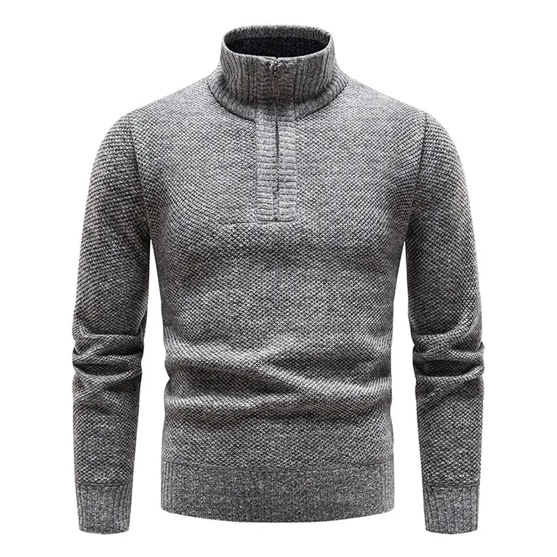 Milen - Modern, Comfortable, and Elegant Half-Zip Sweater