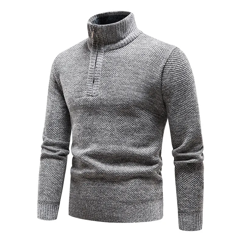 Milen - Modern, Comfortable, and Elegant Half-Zip Sweater