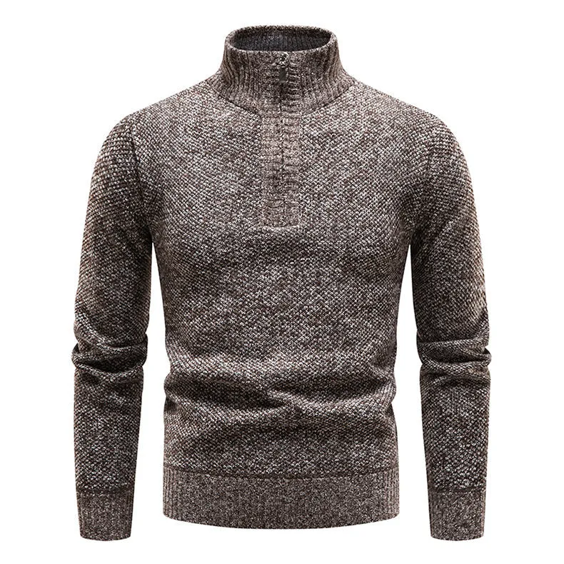 Milen - Modern, Comfortable, and Elegant Half-Zip Sweater