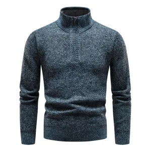 Milen - Modern, Comfortable, and Elegant Half-Zip Sweater