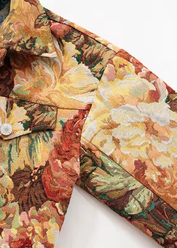 Mirna Floral Jacquard Jacket