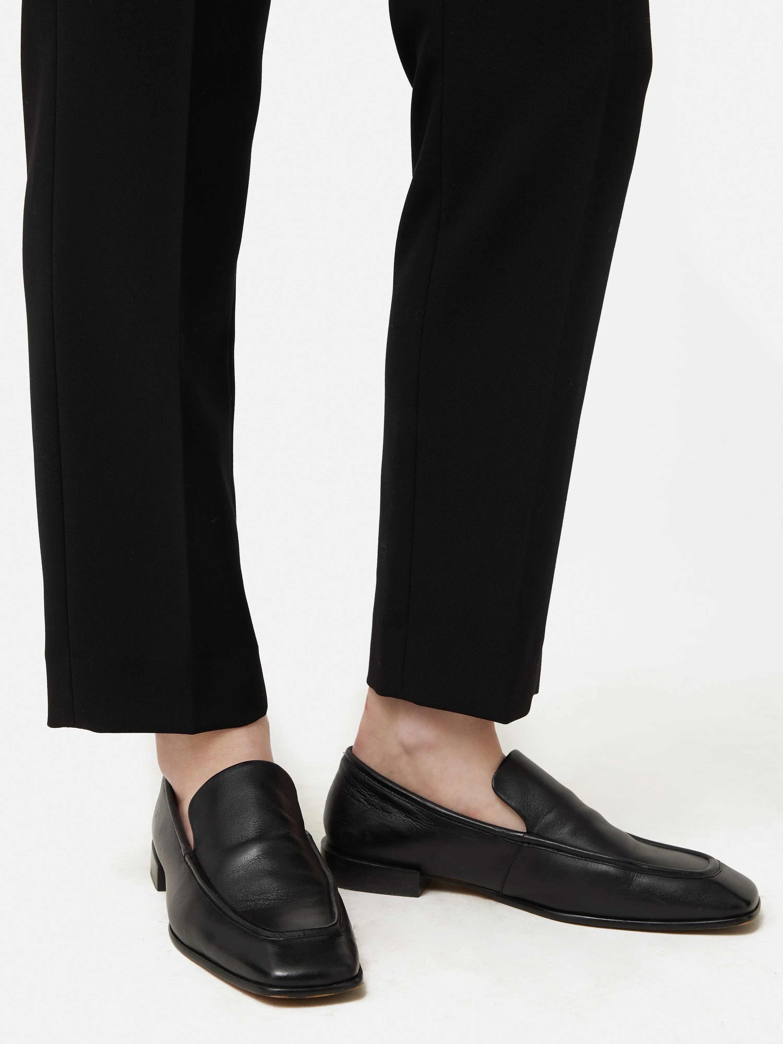 Modern Crepe Marden Trouser | Black