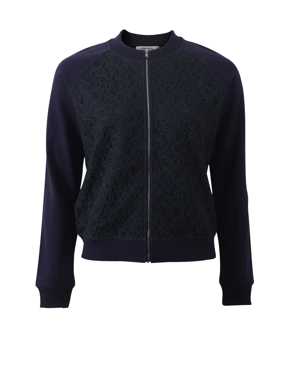 Molleton Zip Sweat Jacket