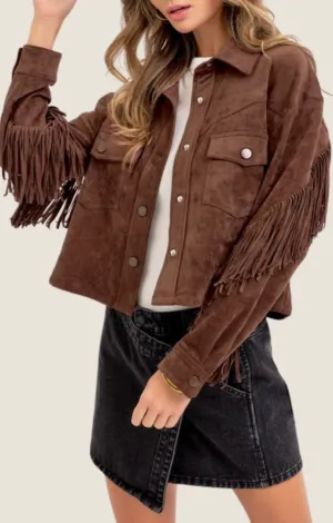 Nanea Brown Western Jacket