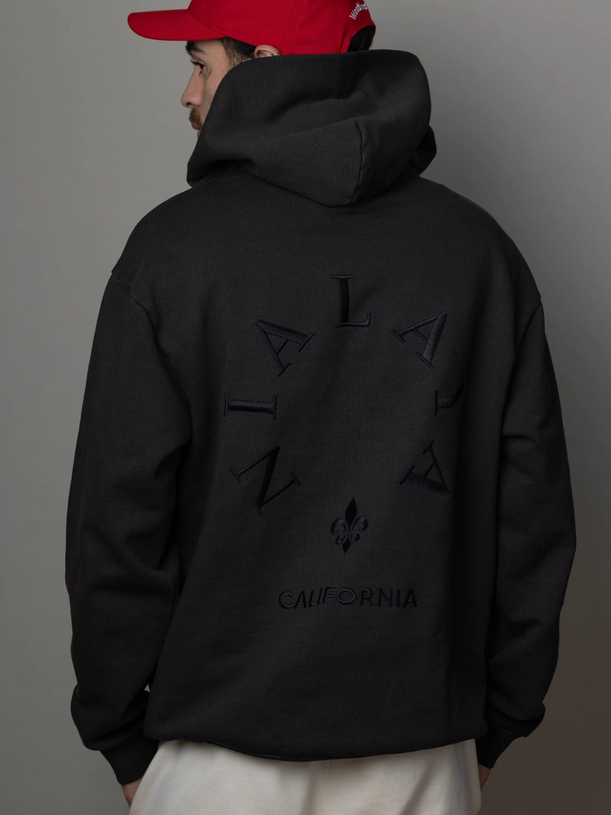 Nialaya Signature Embroidery Hoodie