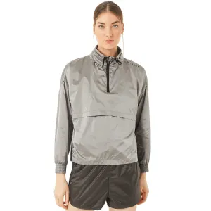 Oakley Women's Luxe Anorak Jacket Stone Grey XS